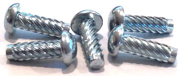 150) MS21318-9 / #0 x 1/4 Mil Spec U-Drive Self Tapping / Steel / Cad